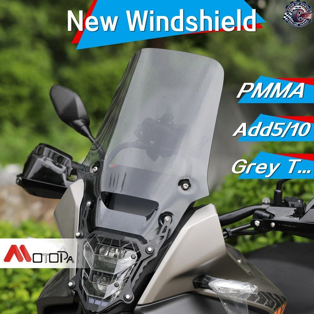 ホンダ NX500 NX400 NX 500 2023 2024 NX 500 オートバイ NX500 高さ調整 幅調整 ウインドスクリーン ウインドシールド ウインドシールドデ