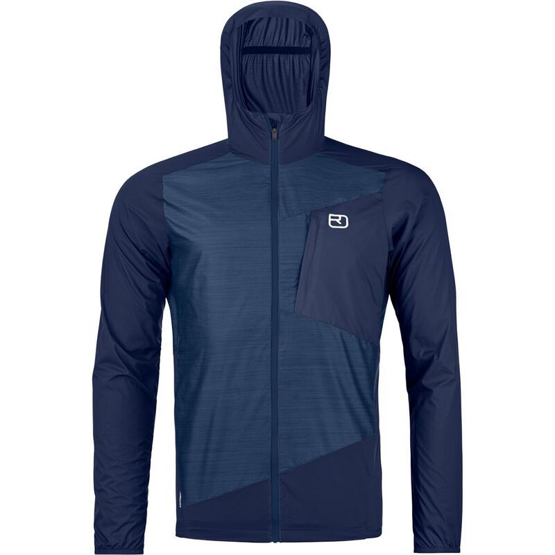 オルトボックス メンズ アウター ジャケット・ブルゾン Ortovox Trace Windbreaker Jacket Mens Blue Nunatak ブルー