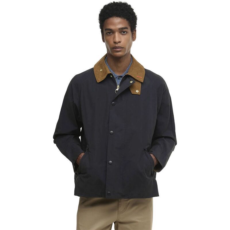 バブアー メンズ アウター ジャケット・ブルゾン Barbour Icons Transport Casual Jacket Mens Dark Navy ネイビー