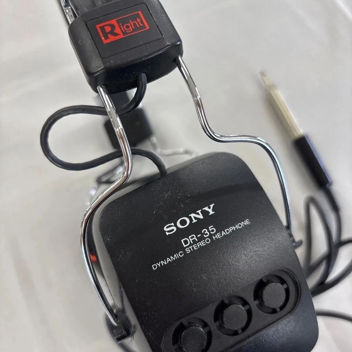 極希少】70s SONY DR-35 ビンテージ ヘッドホン レトロ(志)A-429