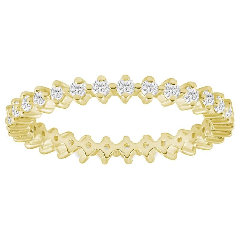 Alyson Layne レディース アクセサリー リング Alyson Layne 10k Gold 58 CaratW Lab Grown Diamond Eternity Band 10k Gold ゴールド