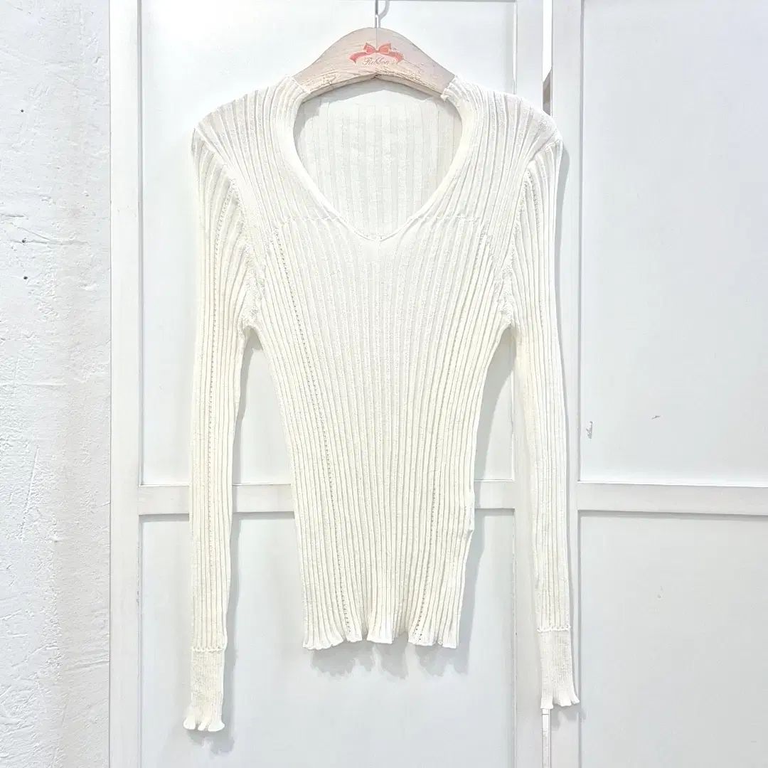 ハンサム レーヨン 長袖 ニット Tシャツ