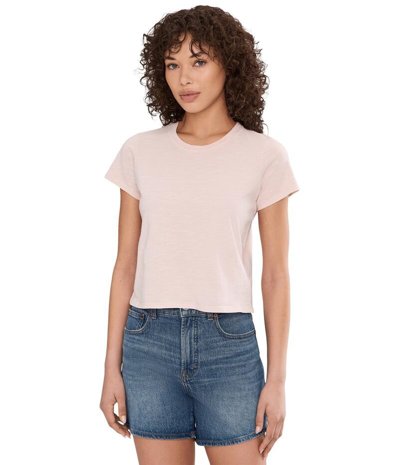 スプレンディット レディース トップス シャツ Splendid Louisa Short Sleeve Tee Rose Petal