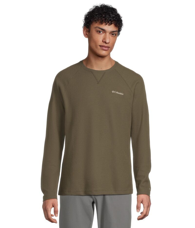 コロンビア メンズ トップス シャツ ニット Columbia Pitchstone Knit Crew II Greenscape Heather ヘザー