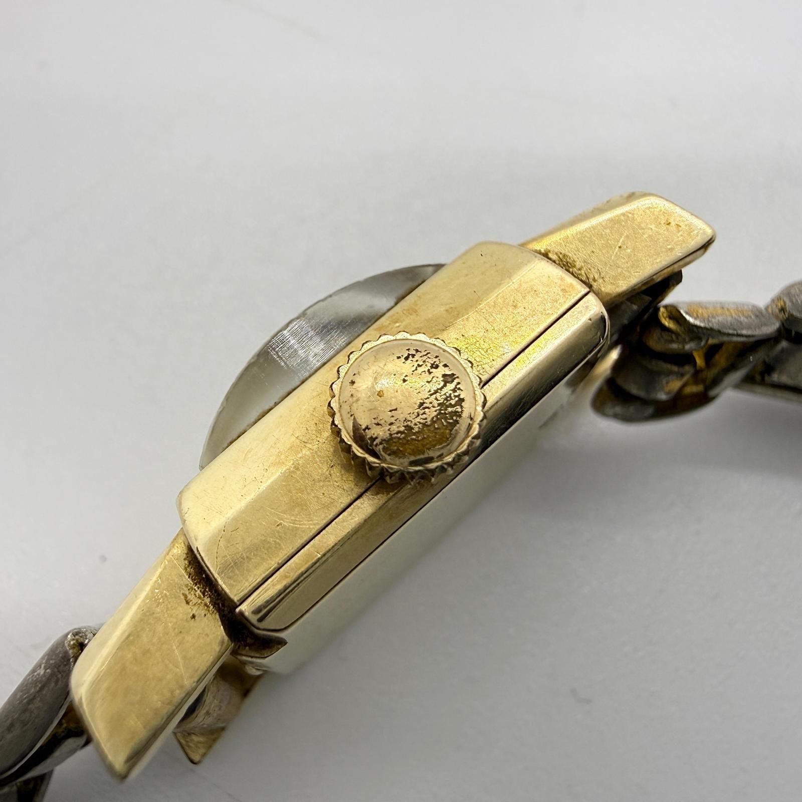 WITTNAUER ウィットナー 14K 総重量23.3g シルバー 手巻き レディース