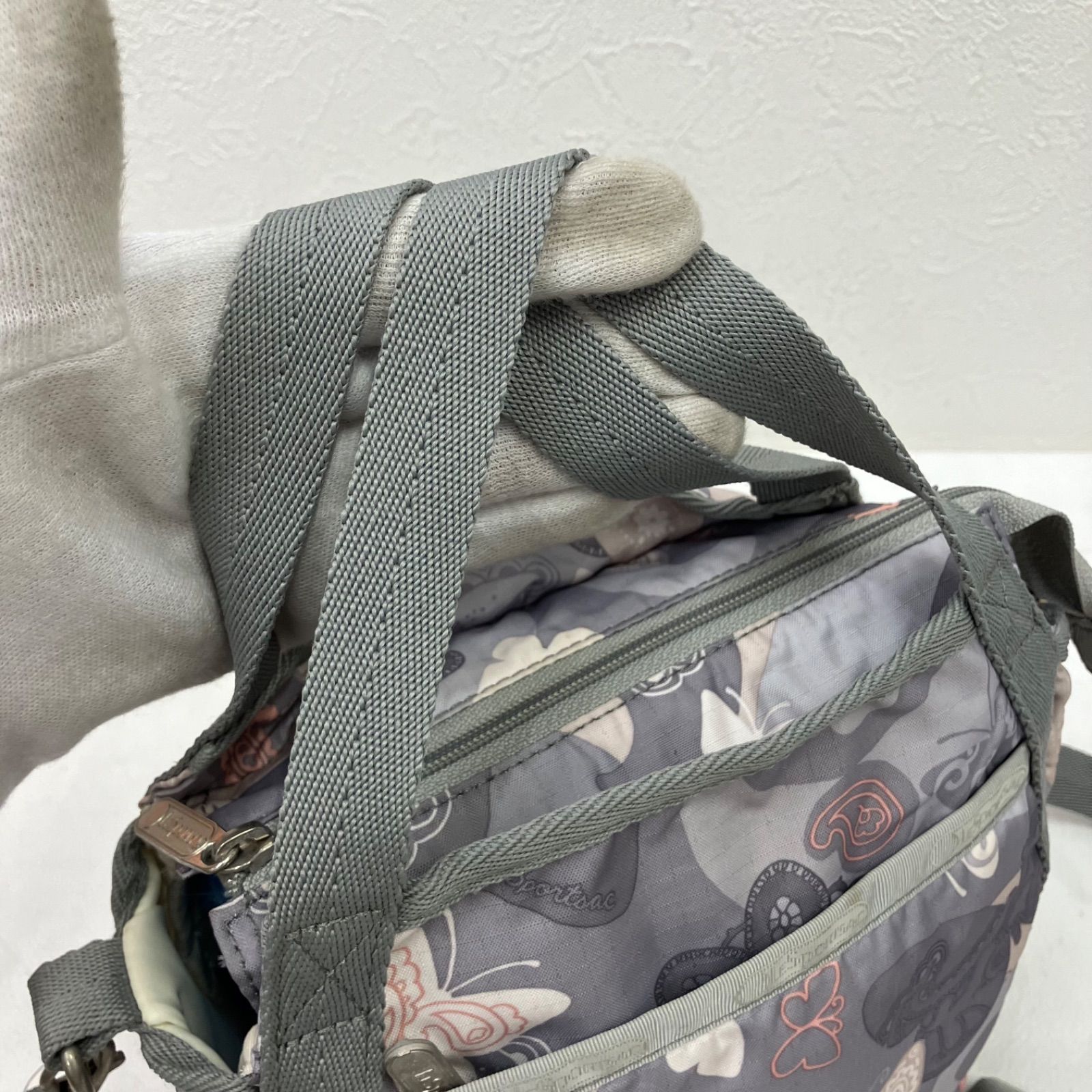 3808 LeSportsac レスポートサック ハンドバッグ 2way ショルダー 