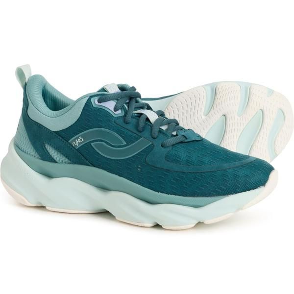 ライカ レディース シューズ スニーカー ryka Rezorb Max Walking Shoes For Women Dark Sea Green グリーン
