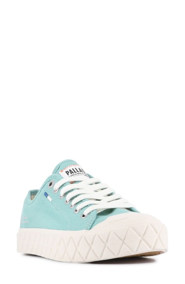 パラディウム レディース シューズ スニーカー プラットフォーム Palladium Pallace Platform Sneaker Sea Green グリーン