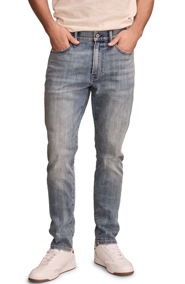ラッキーブランド メンズ ボトムス デニムパンツ スリムフィット ジーンズ Lucky Brand 412 Athletic Slim Fit Jeans Polaris