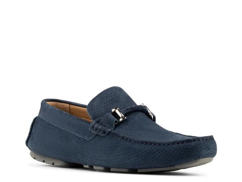 ドナルドプリネール メンズ シューズ スリッポン・ローファー Donald PlinerDrexel Driving Loafer Navy Blue ネイビー