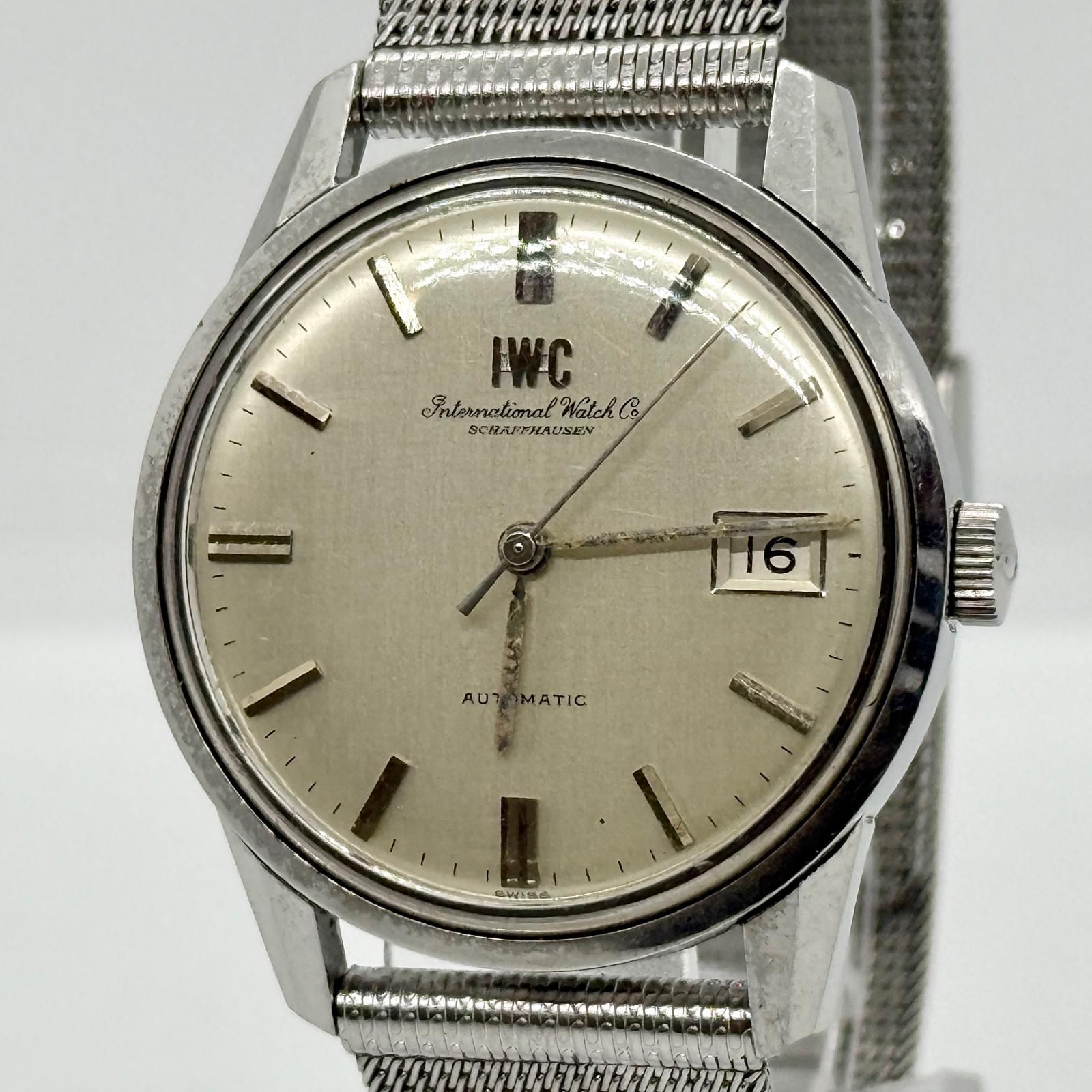 IWC SCHAFFHAUSEN アイダブリューシー シャフハウゼン 1950941 シルバー AT ユニセックス 腕時計 稼働品