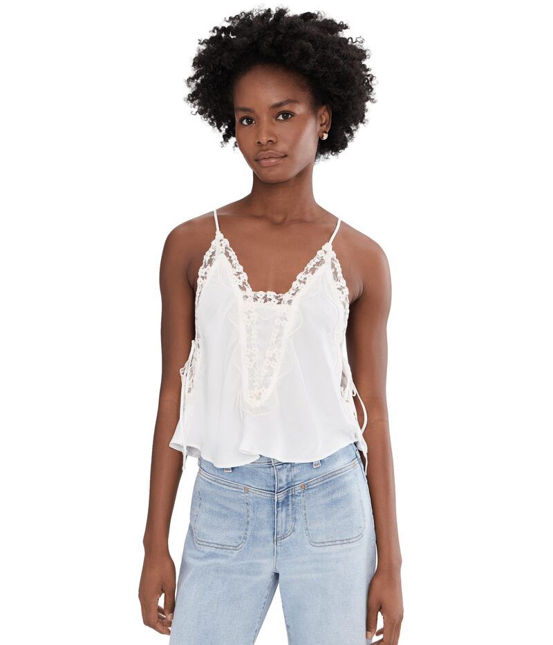 フリーピープル レディース トップス シャツ Free People Someone Like You Cami Clean Ivory アイボリー