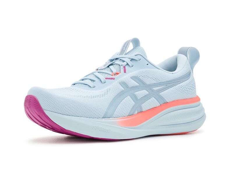 アシックス レディース シューズ スニーカー Asics GelPulse 17 SkyGrey Blue グレー