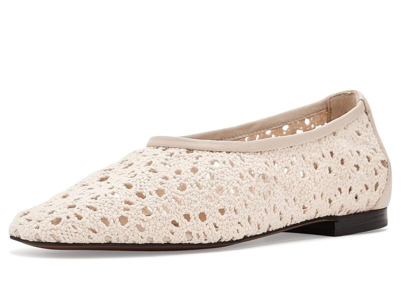メイドウェル レディース シューズ サンダル Madewell Sage Ballet Flat Crochet Vintage Khaki カーキ