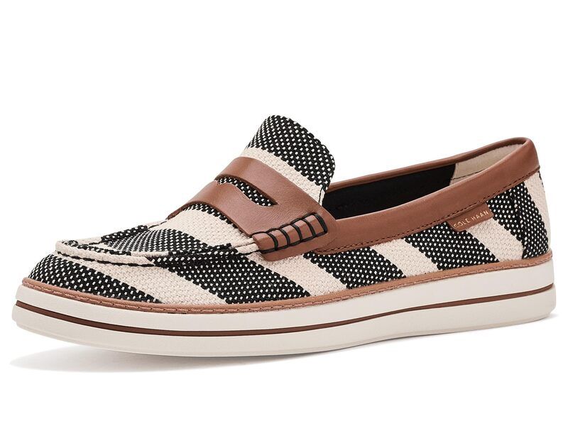 コールハーン レディース シューズ スリッポン・ローファー Cole Haan Pinch Longweekender Penny Loafers Black Natural ブラック
