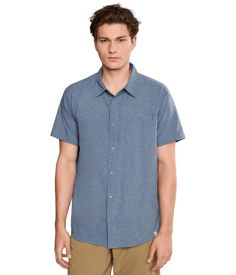 マーモット メンズ トップス シャツ Marmot Spring Creek Short Sleeve Summerstorm Hea