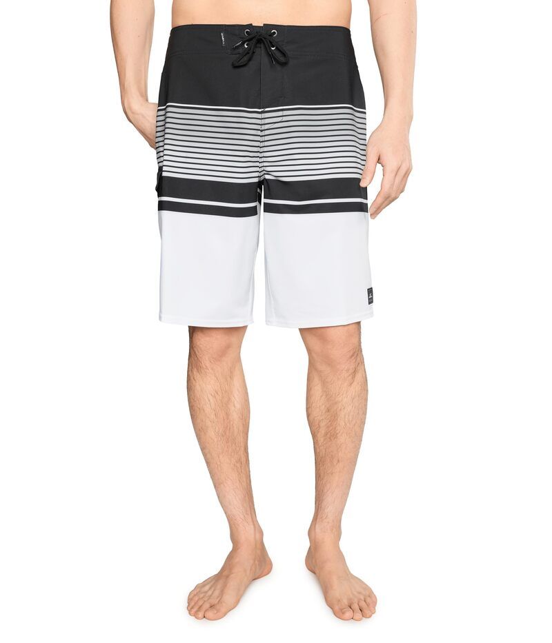 オニール メンズ 水着 ハーフパンツ・ショーツ ショートパンツ Oneillennox Stripe 21 Boardshorts White ホワイト