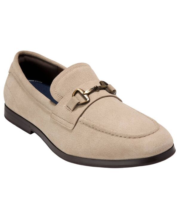 コールハーン メンズ シューズ スリッポン・ローファー Cole Haan Mens Lewis Grand Bit Slipon Loafers Dark Latte Suede