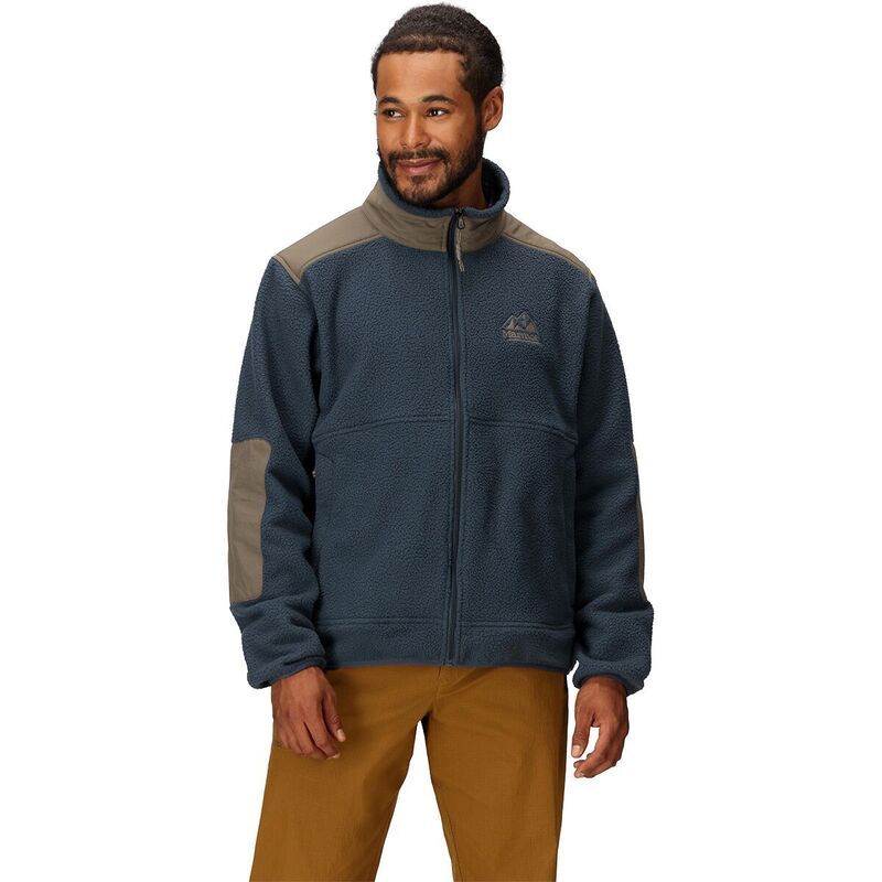 マーモット メンズ アウター ジャケット・ブルゾン フリース Marmot Wanderer High Pile Fleece Jacket Mens ThunderheadClaystone