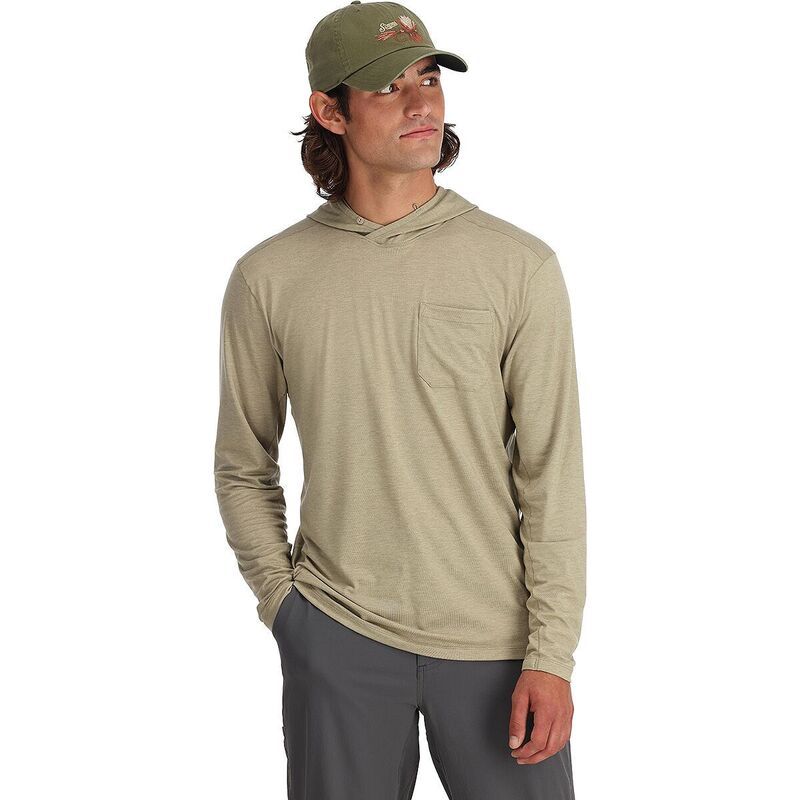 シムズ メンズ トップス シャツ パーカー Simms Glades Hoodie Menstone Heather ヘザー