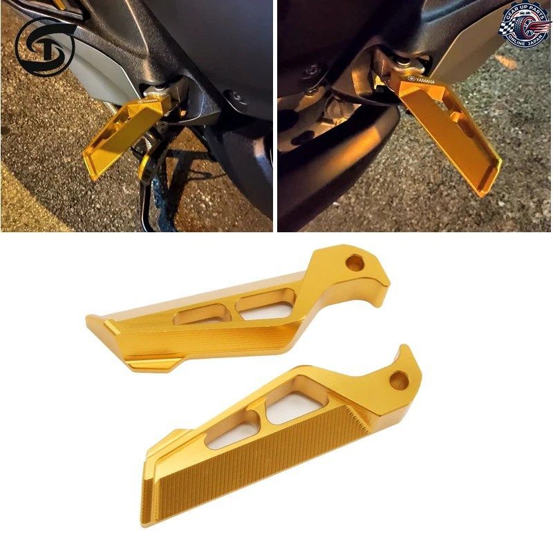 オートバイ 250 XMAX300 NMAX155 NVX155 AEROX 改造アルミニウムペダル フットペグ ペダル