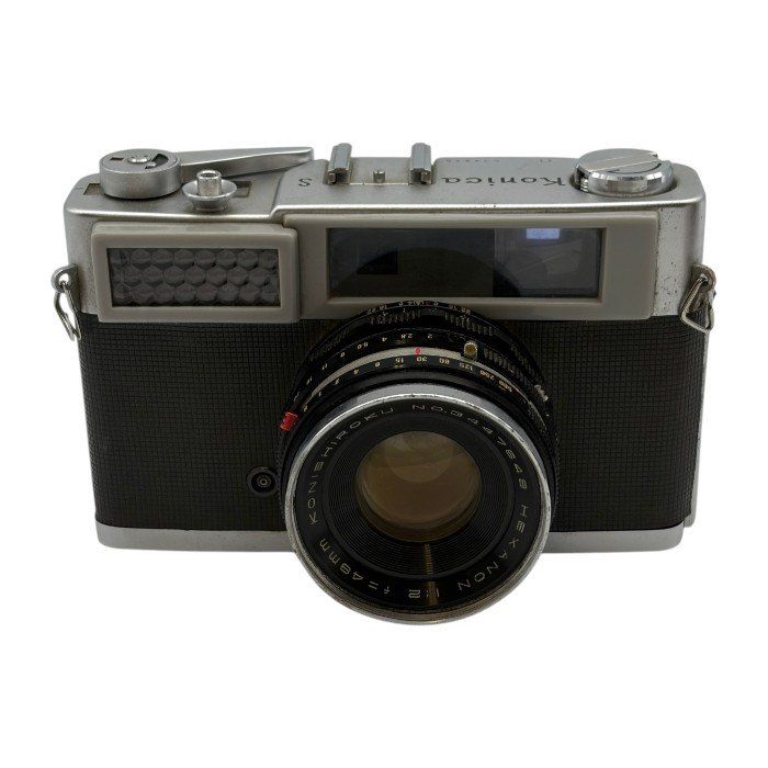 ジャンク品 Konica S コニカ フィルムカメラ ヴィンテージ インテリア