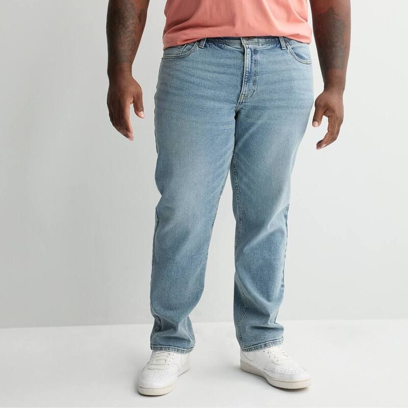 ソノマ レディース ボトムス デニムパンツ トール ジーンズ Big Tall Sonoma Goods For Life StraightLeg Flexwear Jeans Light Wash