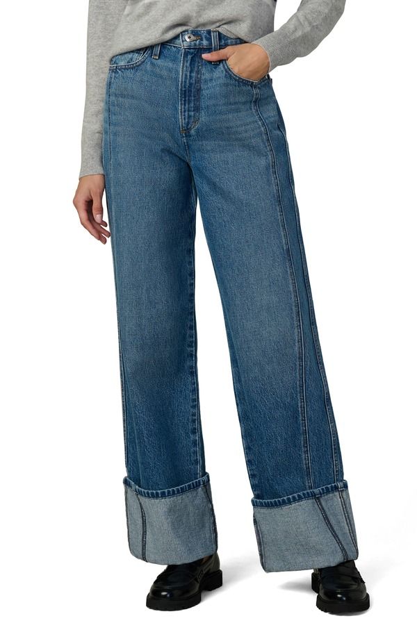 ジョーズ レディース ボトムス デニムパンツ ワイドレッグ ハイウエスト ジーンズ Joes The Margot Cuffed High Waist Wide Leg Jeans Classic 32,370円