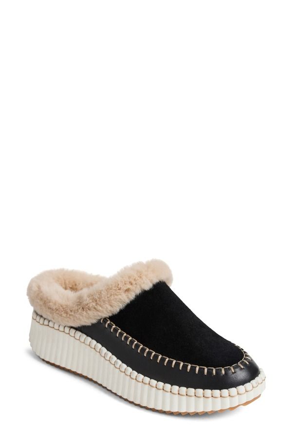 ジャックロジャース レディース シューズ スニーカー Jack Rogers Josie Faux Fur Sneaker Black ブラック