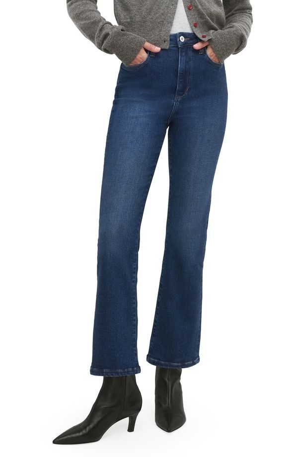 フェイバリット ドーター レディース シューズ ブーツ・レインブーツカット ジーンズ Favorite Daughter Therin Crop Bootcut Jeans Charlotte