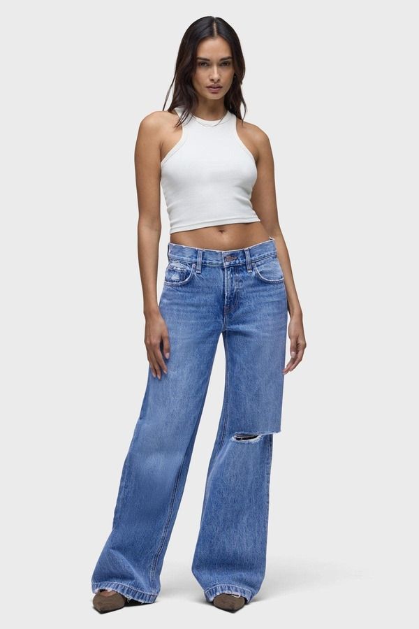 ハドソンジーンズ レディース ボトムス レギンス Hudson Jeans Rylee Loose Pant End Zone