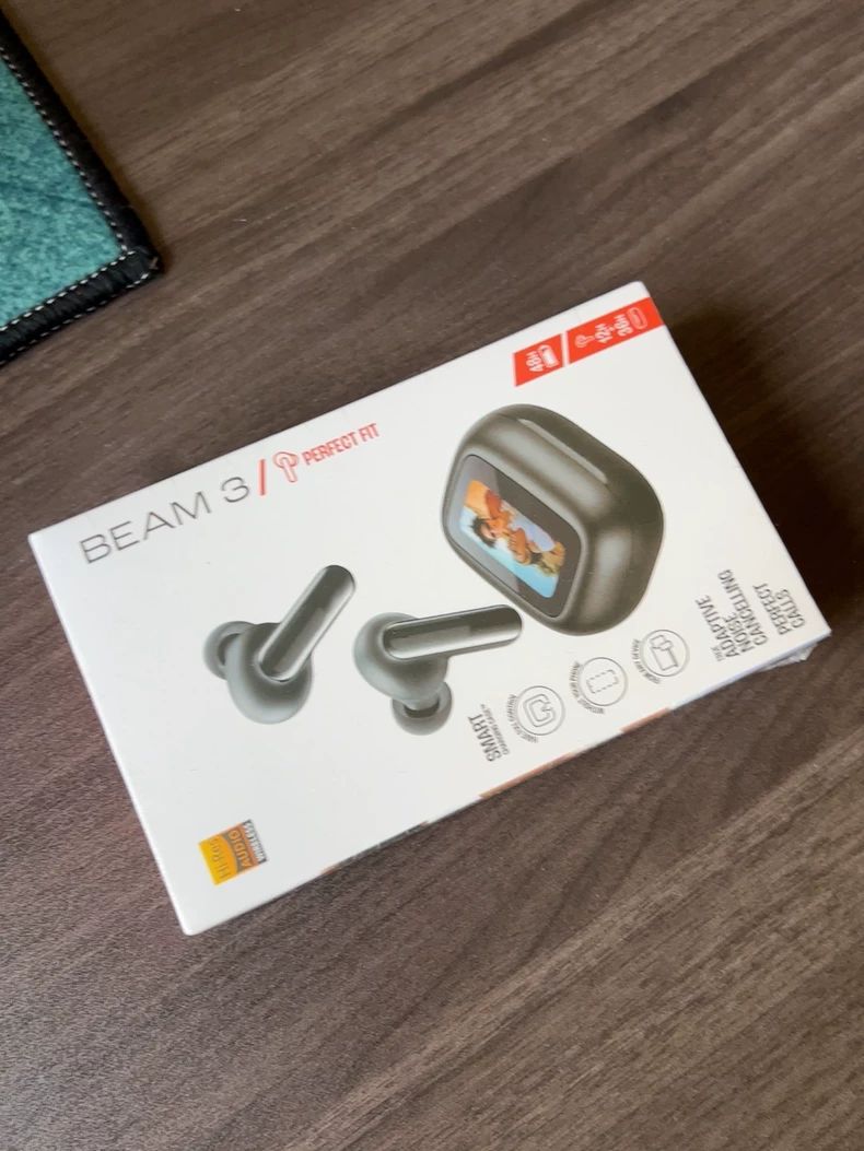 新品未使用 JBL Live Beam 3 完全ワイヤレスイヤホン LDAC/ハイレゾ対応 ハイブリッドANC マルチポイント IP55防水防塵 スマート充電ケース(タッチスクリーン) ワイヤレス充電 最大48時間再生 並行輸入品 ブラック