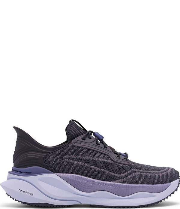 クラークス レディース シューズ スニーカー レース ニット Clarks Womens Pace Rise Knitoggle Lace Sneakers Black Combo ブラック