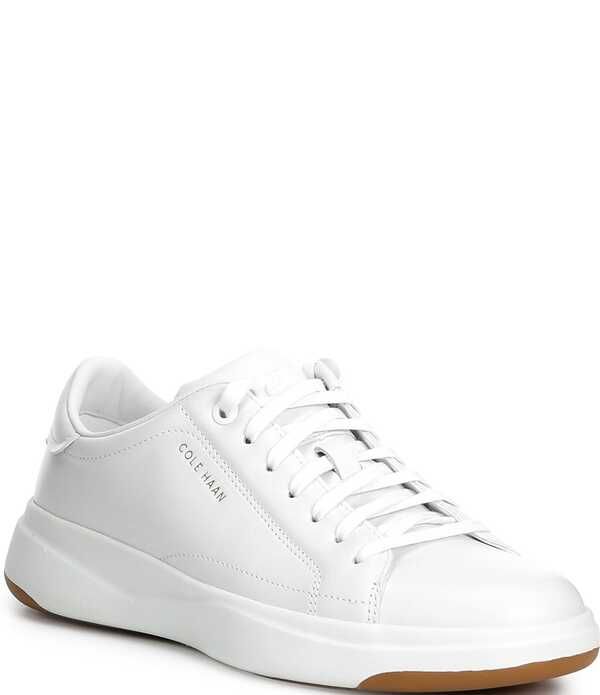 コールハーン レディース シューズ スニーカー レザー Cole Haan GrandPro Tennis 20 Leather Sneakers White ホワイト