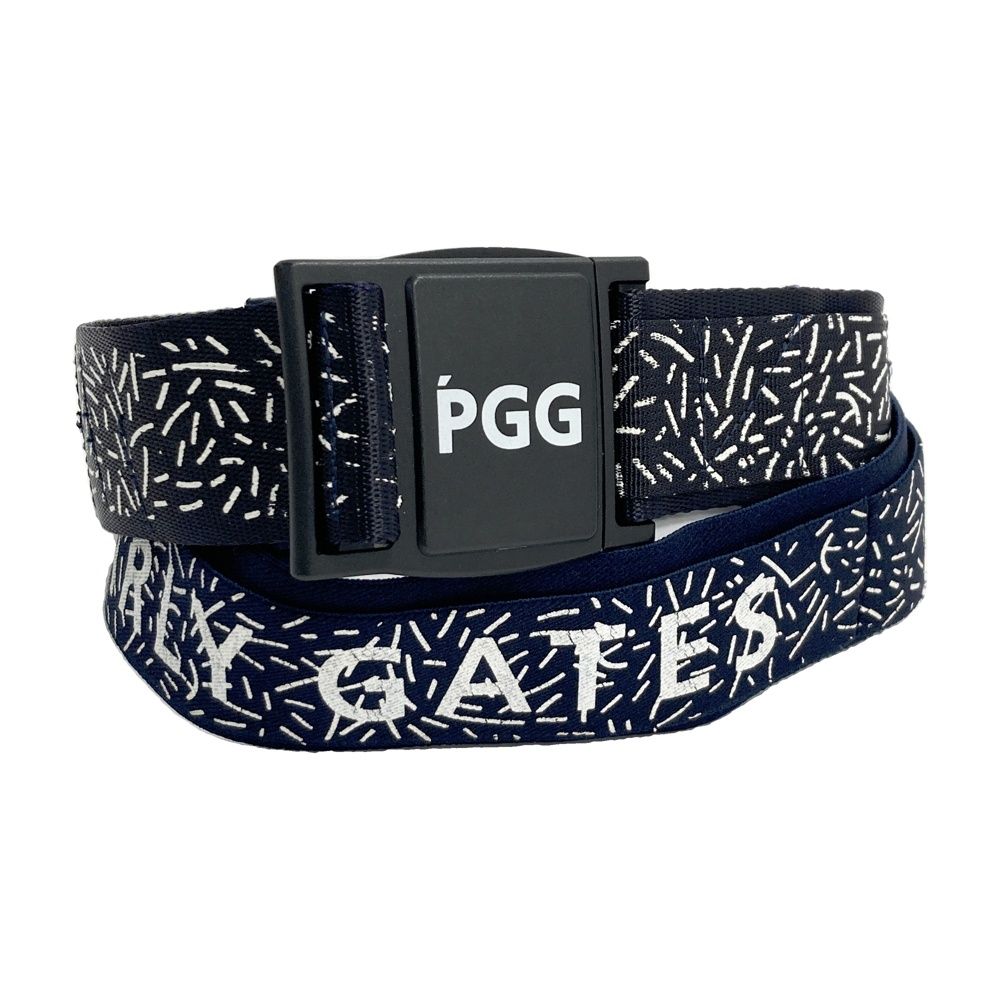 PGG PEARLY GATES パーリーゲイツ ベルト ネイビー系 [240101695631] ゴルフウェア ストスト