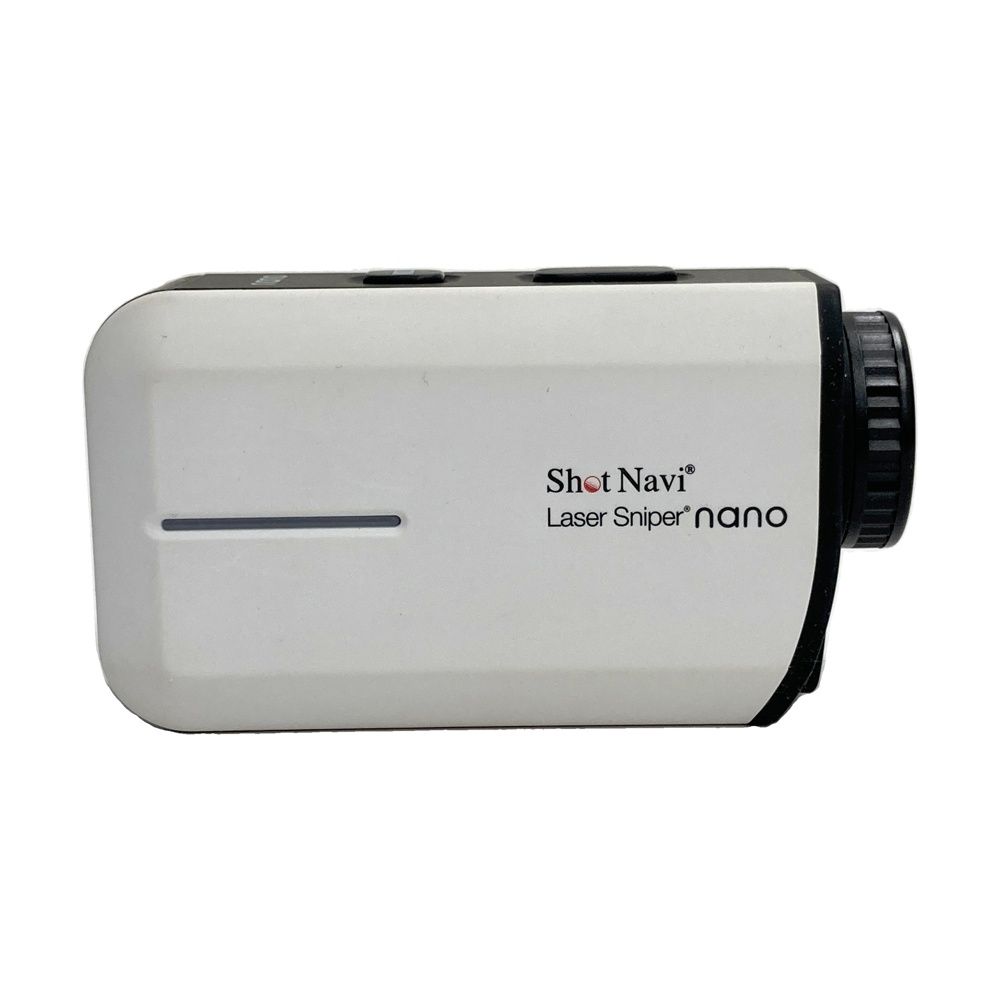 SHOT NAVI ショットナビ Laser Sniper nano スコープ レーザー距離計LaserSniper nano ホワイト系 [240101696406] ゴルフウェア ストスト