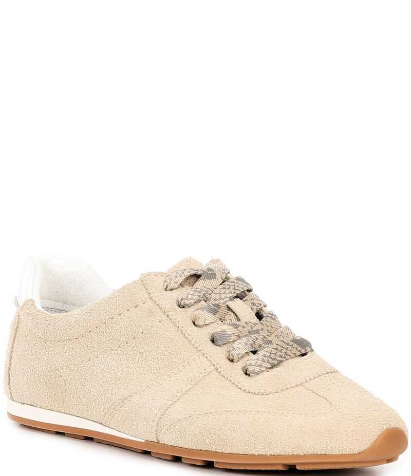 アントニオ メラーニ レディース ボトムス カジュアルパンツ スニーカー スエード レース Antonio Melani Jase Suede Lace Up Sneakers Toast Coconut
