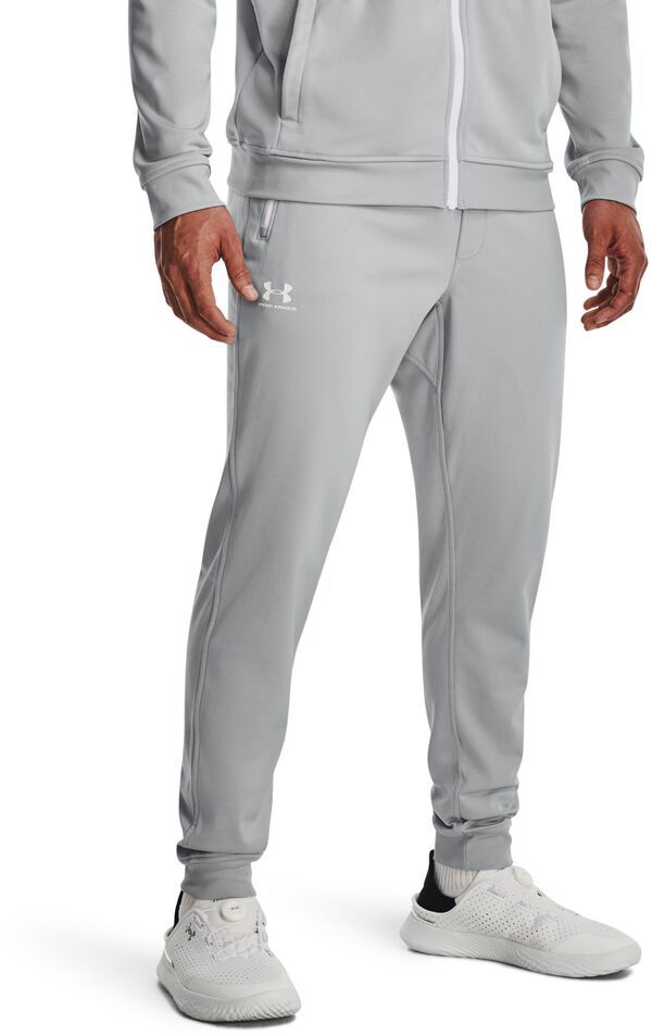 【送料無料】 アンダーアーマー メンズ カジュアルパンツ ボトムス Under Armour Mens Sportstyle Joggers Mod GrayWhite