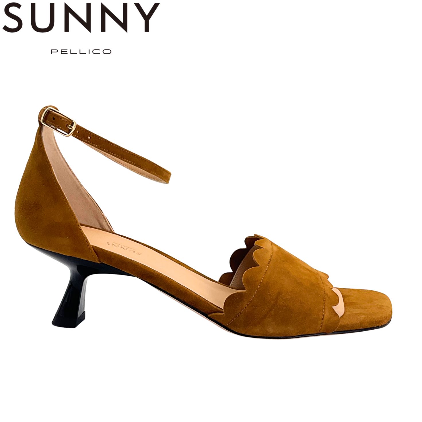 未使用 PELLICO SUNNY プラットフォームサンダル 38 ブラウン 【値下げ交渉歓迎】
