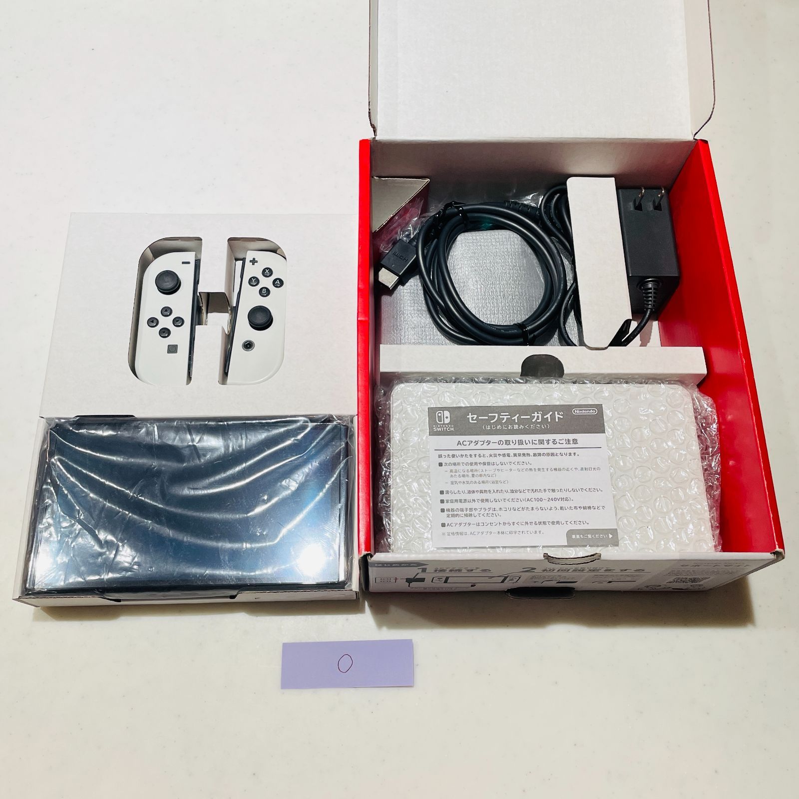液晶美品・完品】Nintendo Switch 有機ELモデル ホワイト 本体 動作