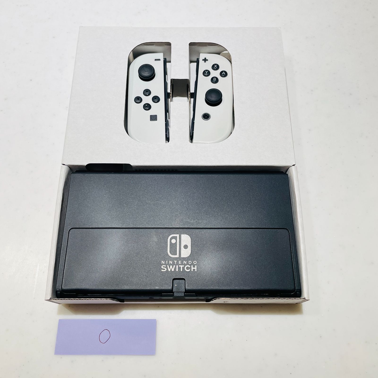 液晶美品・完品】Nintendo Switch 有機ELモデル ホワイト 本体 動作