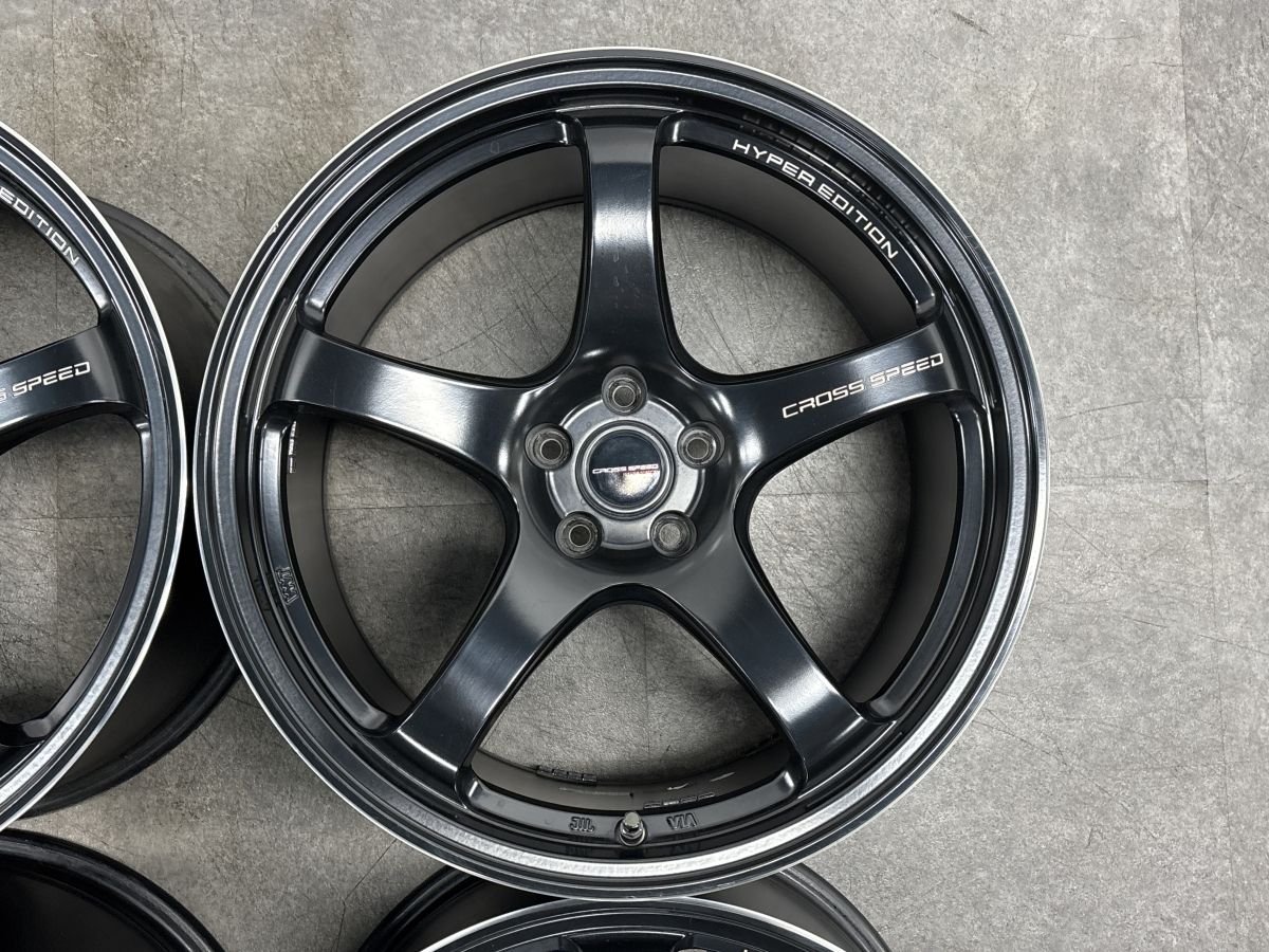 86 BRZ 等に】クロススピード ハイパーエディション CR5 18in 8.5J +45