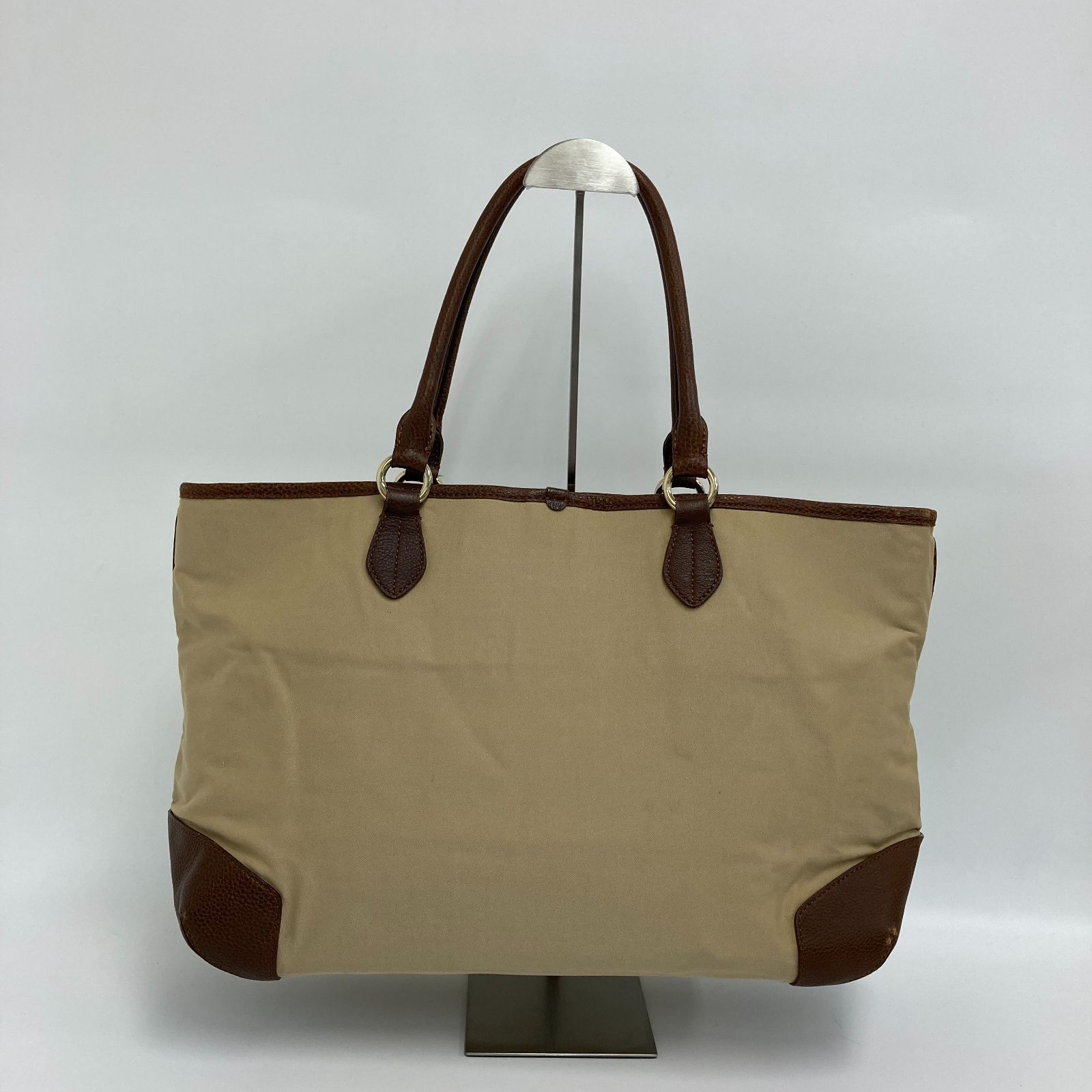 大容量】Burberry バーバリー トートバッグ ハンドバッグ ホースロゴ 