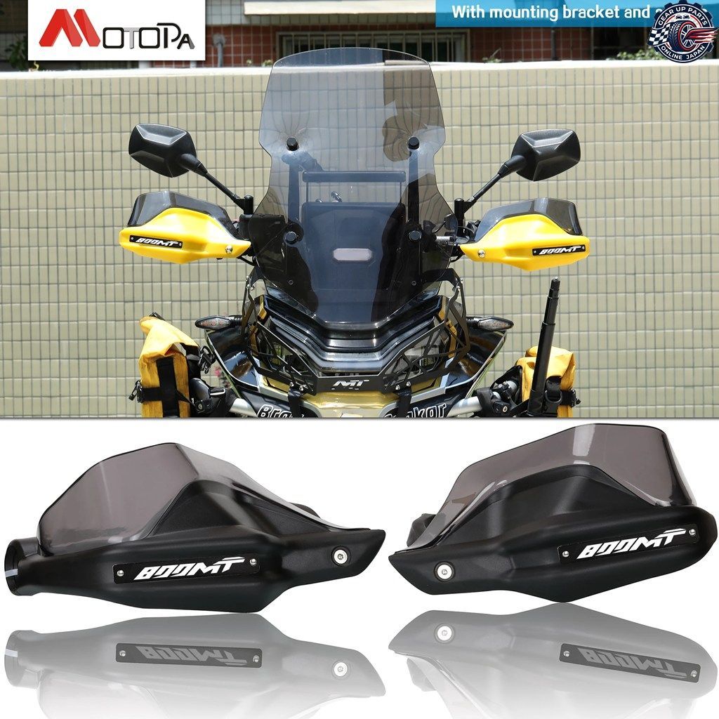 オートバイ用ハンドガード CFMOTO 800MT ハンドルバーハンドガードプロテクター ハンドルバーハンドウインドシールド付き