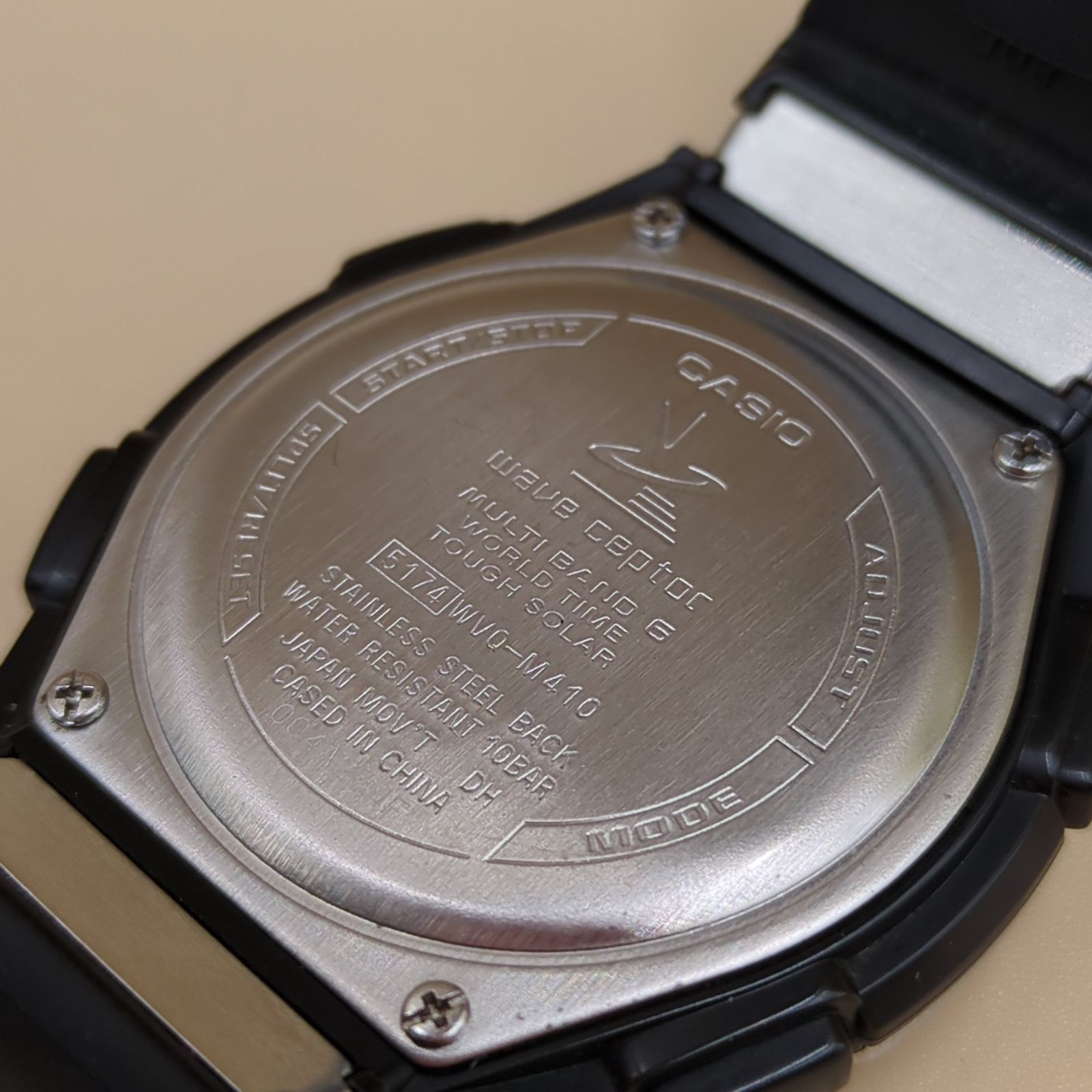 D43116】（現状不動品）CASIO wave ceptor WVQ-M410 ※ジャンク※ - メルカリ