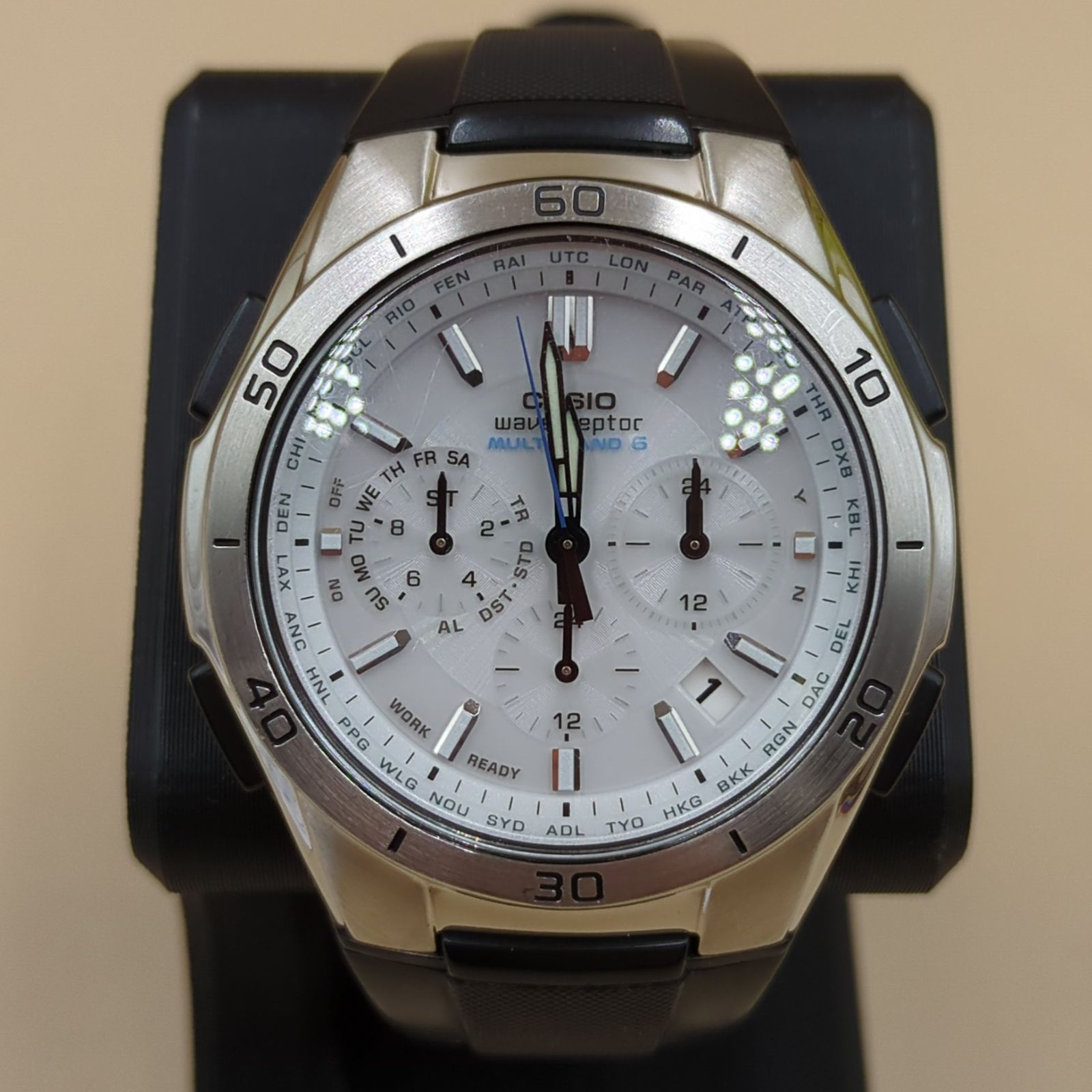 D43116】（現状不動品）CASIO wave ceptor WVQ-M410 ※ジャンク※ - メルカリ