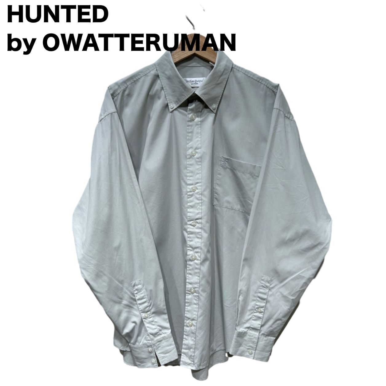 古着 【00s YvesSaintLaurent】ボタンダウン レギュラーフィット 長袖シャツ（43／17）2602270013