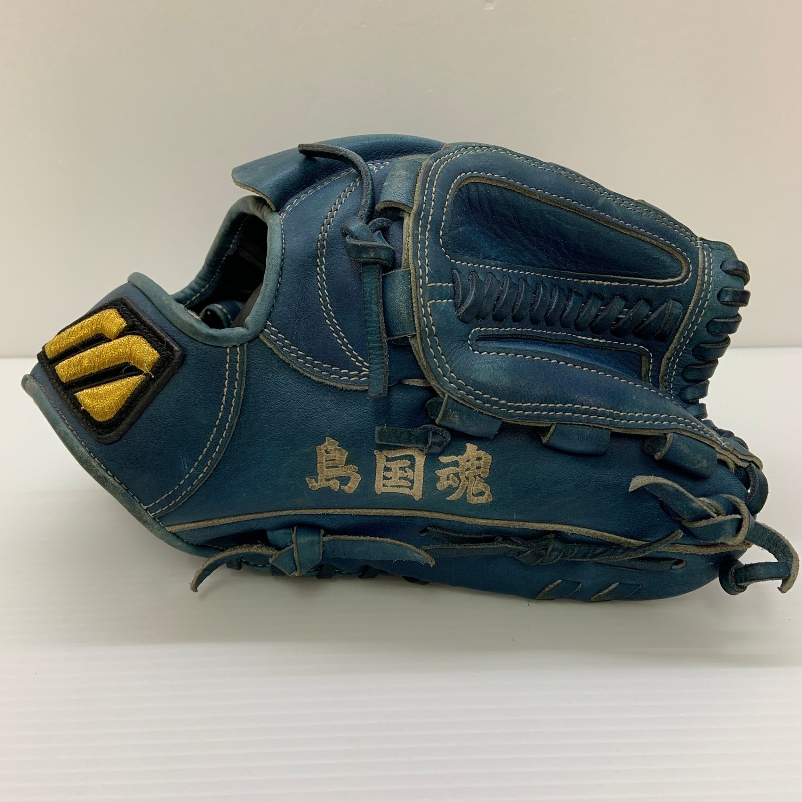 美品ミズノプロ　オーダー耕作　HAGA JAPAN 軟式一般 ミズノ MIZUNO ミズノプロ mizunopro 耕作印 軟式 大人 一般 投手用
