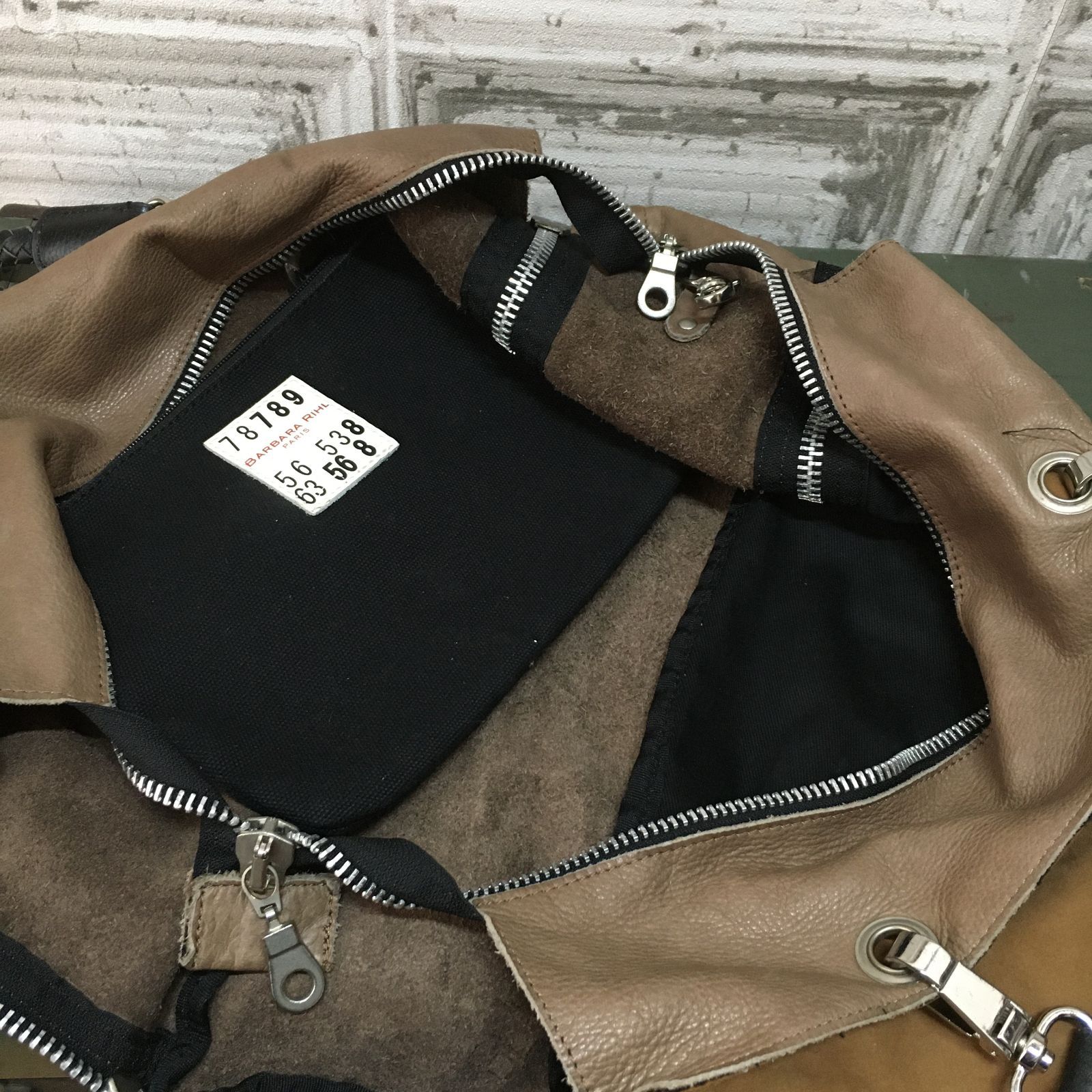 フランス製 barbara rihl バッグ USED 12889 - メルカリ