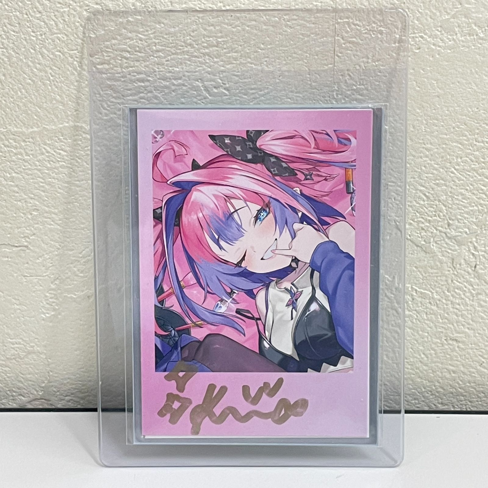 三沢店41-4-0527] 綺々羅々ヴィヴィ 直筆サイン入りチェキ風ブロマイド